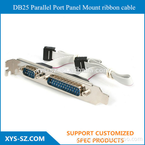 DB25 Parallel Port Panel Mount ribbon cable